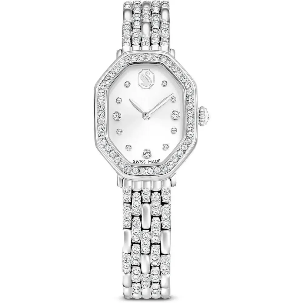 Swarovski Dextera Octagon Watch, Swiss Made Stainless steel (Free Shipping)
